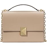 kate spade new york womens Deco Leather Flap Chain Crossbody