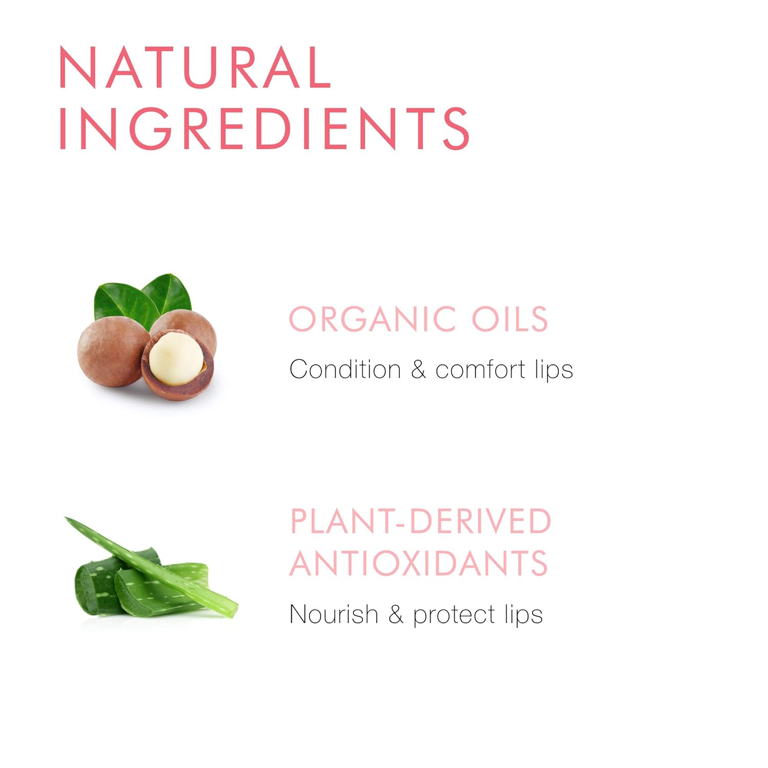 Beauty For Real Lip Revival, Ali - Warm Beige Nude - 100% Natural Tinted Lip Balm - Contains Shea Butter, Coconut Oil, Sweet Almond Oil & Peppermint Oil - Vegan - 0.09 oz : Beauty