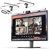 HumanCentric Video Conference Lighting - Webcam Light for Streaming, LED Monitor and Laptop Light for Video Conferencing, Zoo