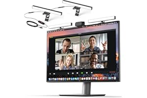 HumanCentric Video Conference Lighting - Webcam Light for Streaming, LED Monitor and Laptop Light for Video Conferencing, Zoo