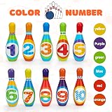 CITSKY Kids Bowling Set 3-6 Years Foam Bowling Bottle Ball Educational Toy view 3