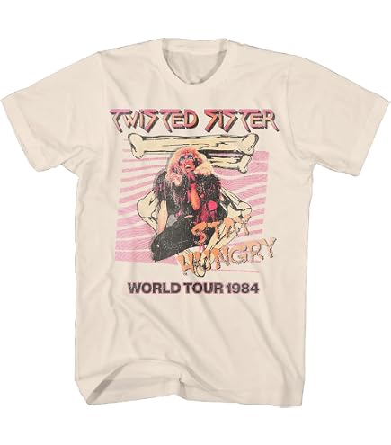 Amazon.com: American Classics Twisted Sister Stay Hungry Graphic T