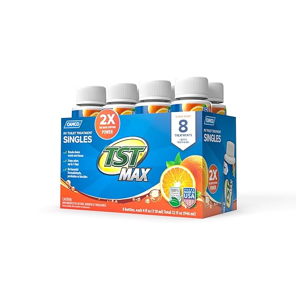 CAMCO TST MAX RV TOILET TREATMENT – FORMALDEHYDE...
