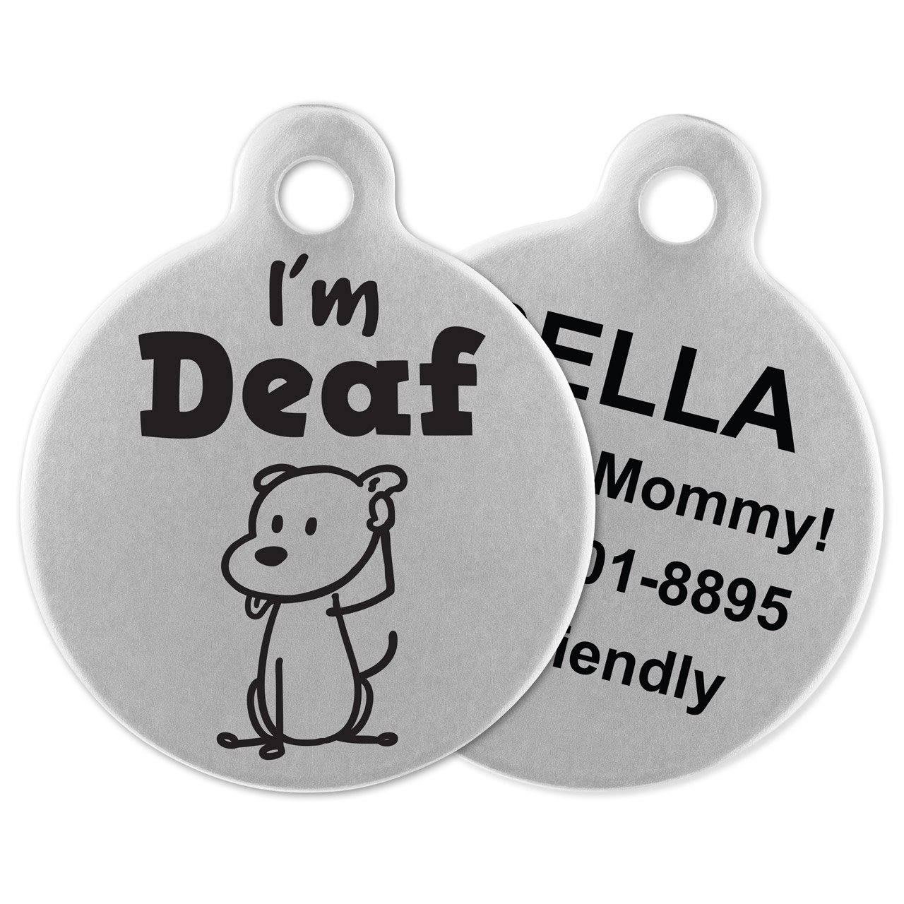 engraved dog id