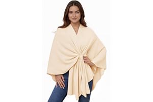 Baonmy Women's Elegant Shawl Wraps Open Front Cardigan Poncho Cape Coat Asymmetrical Cloak for Evening Dresses Fall Outfits