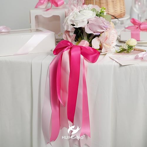 Personalized Ribbons Custom Satin Ribbon For Flower Bouquets
