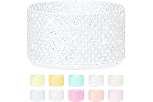 UBEEKOO Silicone Diamond Glitter Boot, Compatible with Stanley Tumbler 20-40oz & Simple Modern Tumbler 40oz, Hydro Flask Water Bottle 12-24oz,Bling Glitter Anti-Slip Protective Cover Sleeve