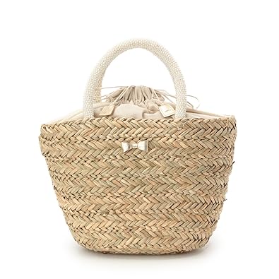 Amazon アナトリエ Anatelier パールハンドルカゴバッグ ゴールド