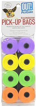 OUT! Blue Dog Waste Pick-Up Bags (120 Bags)