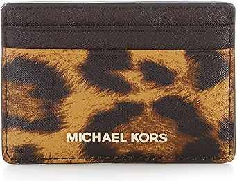 michael kors animal print wallet
