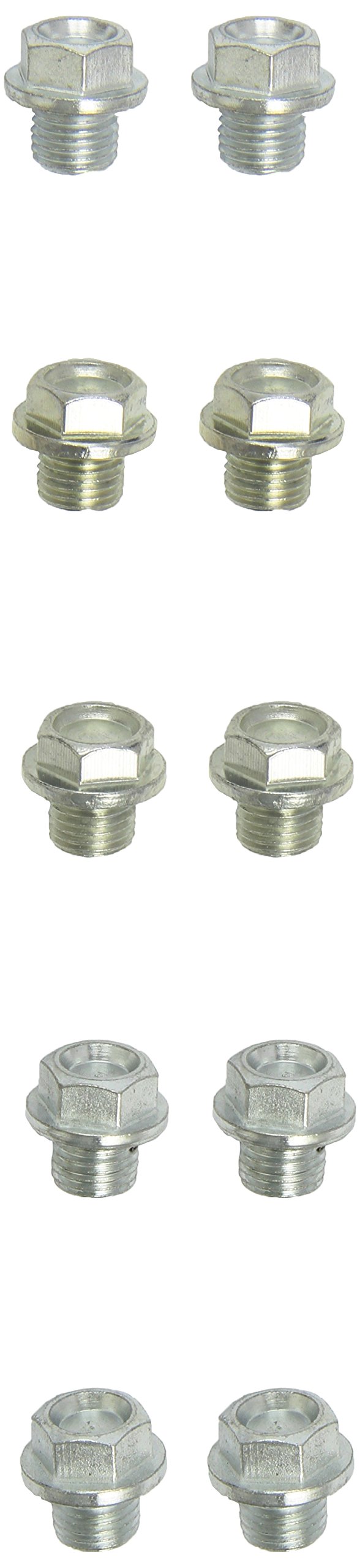 Oil Drain Plug Hexagonal 17 mm M14 x 1.5 x 13 mm Pack of 10
