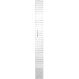 O'Lipfa 66636 Ruler with Lip Edge, 4 x 36-Inch