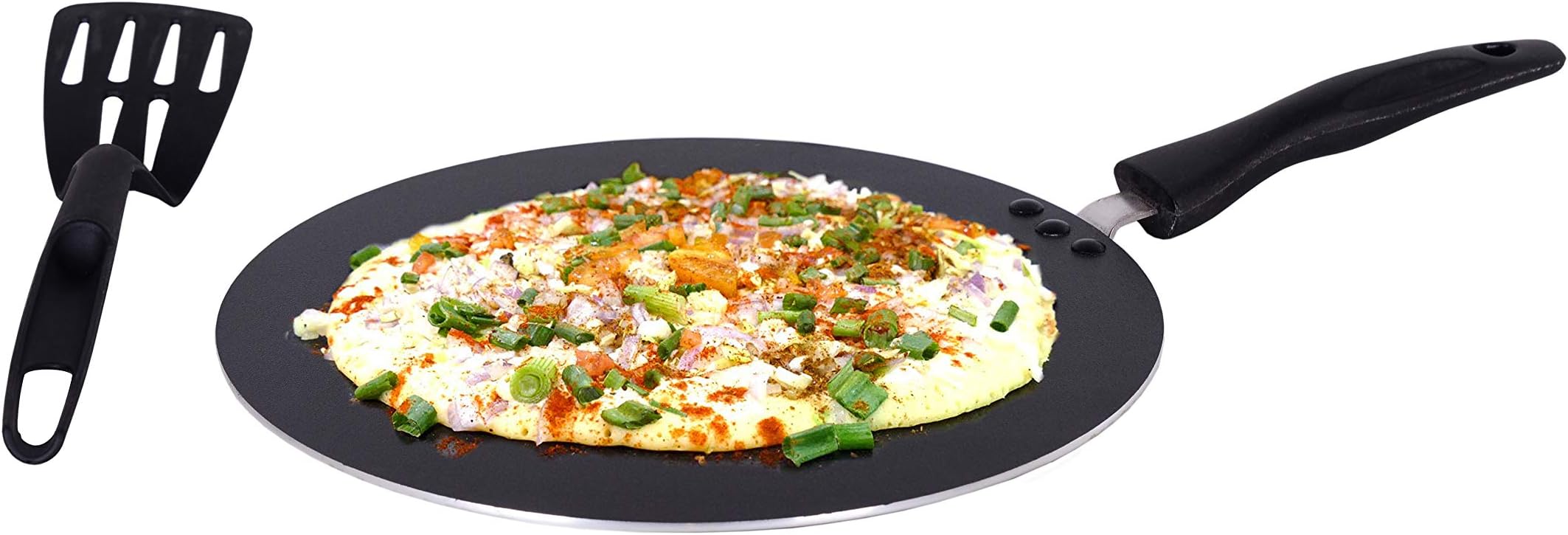 Sumeet Nonstick Induction Base Super Flat Nonstick Dosa Tawa no. 13 (30.5mm Dia)