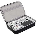 JSVER Carrying Case for DJI Mini 3 Pro/Mini 3 - Hard Shell Travel Storage Case With RC/RC-N1 Remote Controller and Accessories