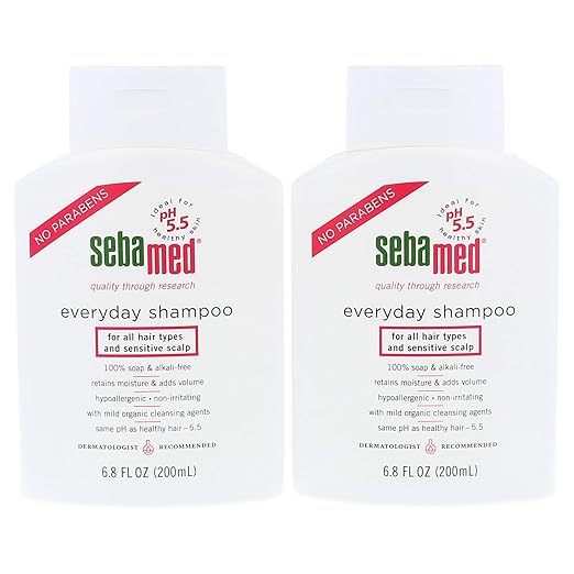 Sebamed Everyday Shampoo 6.8 fl.oz (200ml) - Pack of 2 by Sebamed