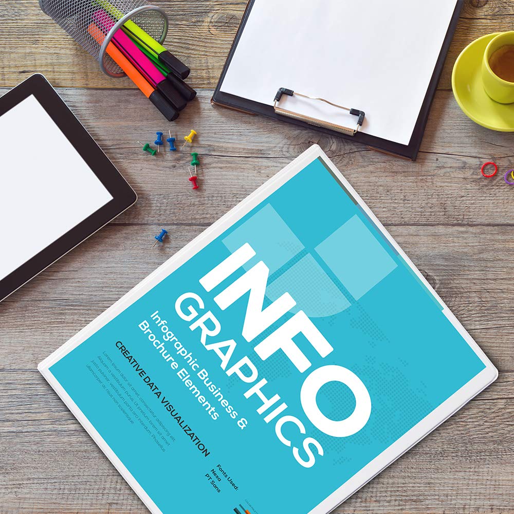 1inch 3 Ring Binders Holds 225 Sheets 2 Pack Comix DRingBasic View