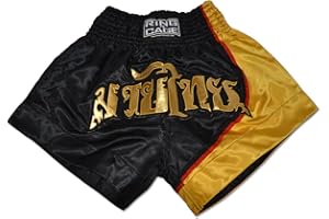 RING TO CAGE Muay Thai Shorts - Black/Gold