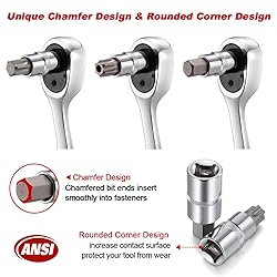 RIMKOLO 92-Piece Allen and Torx Bit Socket