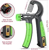 FitBeast Hand Grip Strengthener Workout Kit 5 Pack Light Green view 2