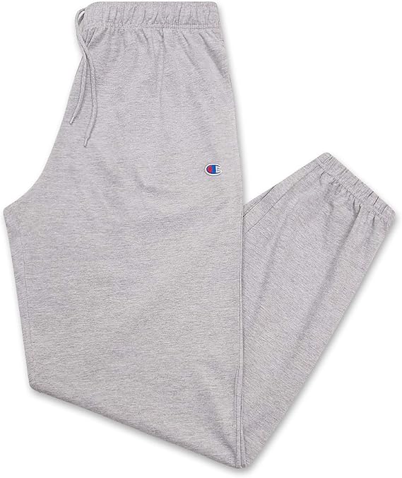 champion men's closed bottom jersey pants