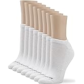 No nonsense womens Cushion No Show Sock 8 Pair Pack