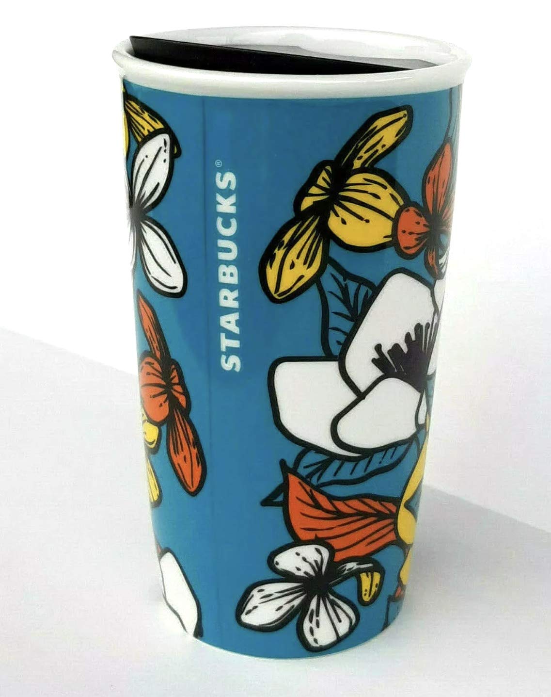 12オンス ティール スターバックス フラワー B07pjf69hb ポピー トラベラー 19 タンブラー キッチン家電 割引