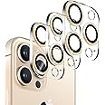 Dengduoduo 3 Pack Tempered Glass Camera Lens Protector for iPhone 13 Pro 6.1" & iPhone 13 Pro Max 6.7", Ultra HD, 9H Hardness, Anti-Scratch, Case Friendly, Easy to Install [No Affect on Night Shots]