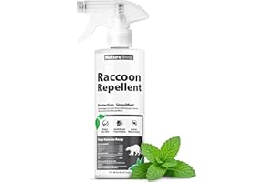 NatureStop Raccoon Repellent Spray, Long-Lasting Repellent for Outdoor Use, 16 oz (475mL)