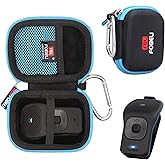 FBLFOBELI Hard Case Compatible with DEWALT Jobsite Pro Wearable Bluetooth Speaker, also fits for Noxgear 39g Wearable Bluetooth Speaker, Magnetic Clip-On Mini Speaker Storage (Blue)