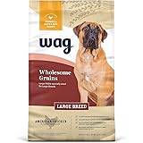 Amazon Brand – Wag Large Breed Dry Dog Food, Chicken and Brown Rice, 30 lb Bag