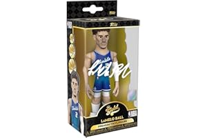 LaMelo Ball City Edition Gold 5 Inch Facsimile Signed Reprint Laser Autographed Funko POP! Basketball NBA: Charlotte Hornets Figurine