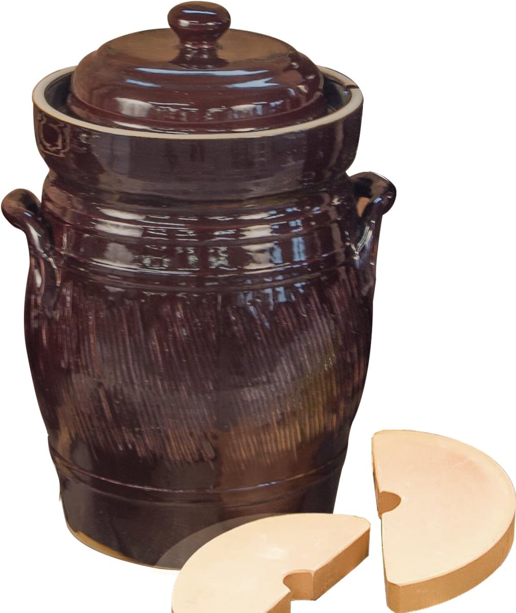 TSM Products 31016 Polish Fermentation Pot with Stone