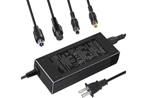 SHENZHEN XIN HENG TYCO ELECTRONICS CO., LTD UL Listed 42V 2A Electric Scooter Charger 4 Universal Plugs for 36V Lithium Battery，for ninebot, Jetson, Razor, Swagtron, Bird, Gotrax, Segway