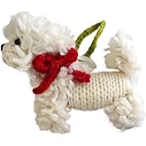 Chilly Dog Bichon Frise Dog Ornament