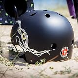 Schwinn Mummy BMX Helmet Boys Youth Black 54-58cm M Skate Scooter Safety view 5