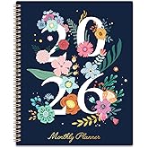 2026 Monthly Planner - 2026 Planner from Jan. 2026 - Dec. 2026, Monthly Calendar 2026 with Inner Pocket, 8.5" x 11"