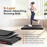 Sperax Vibration Walking Pad APP Remote Control 6 kmh Portable Treadmill view 4