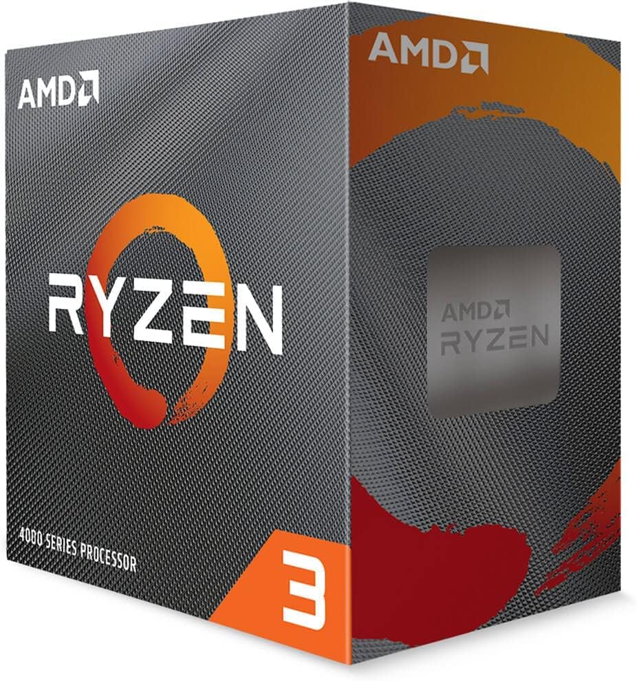 AMD Ryzen 3 4100 Processor 4 Core 8 Thread 65W Boost 4.0GHz Wraith Cooler