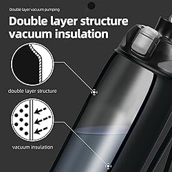 Fjbottle Insulated Water Bottle With Strap