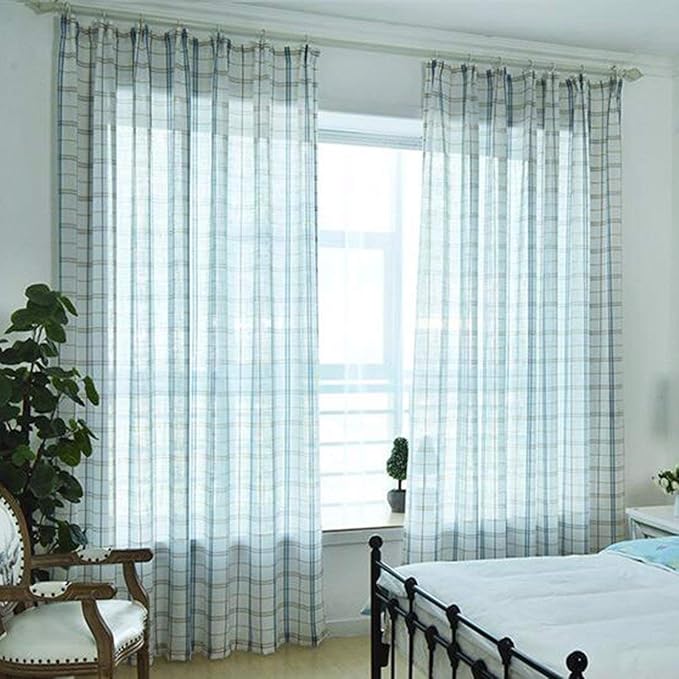 NBVCX Fensterbehandlungen Blindzubehör Vorhang Einfach Nordischer