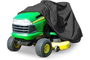 Riding Lawn Mower Cover,Fits up to 54" Decks , Extreme Waterproof Protection and Reflective Strip