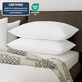 DN 2 Pack Pillow Cases 50x75cm Microfiber Envelope Closure White view 7