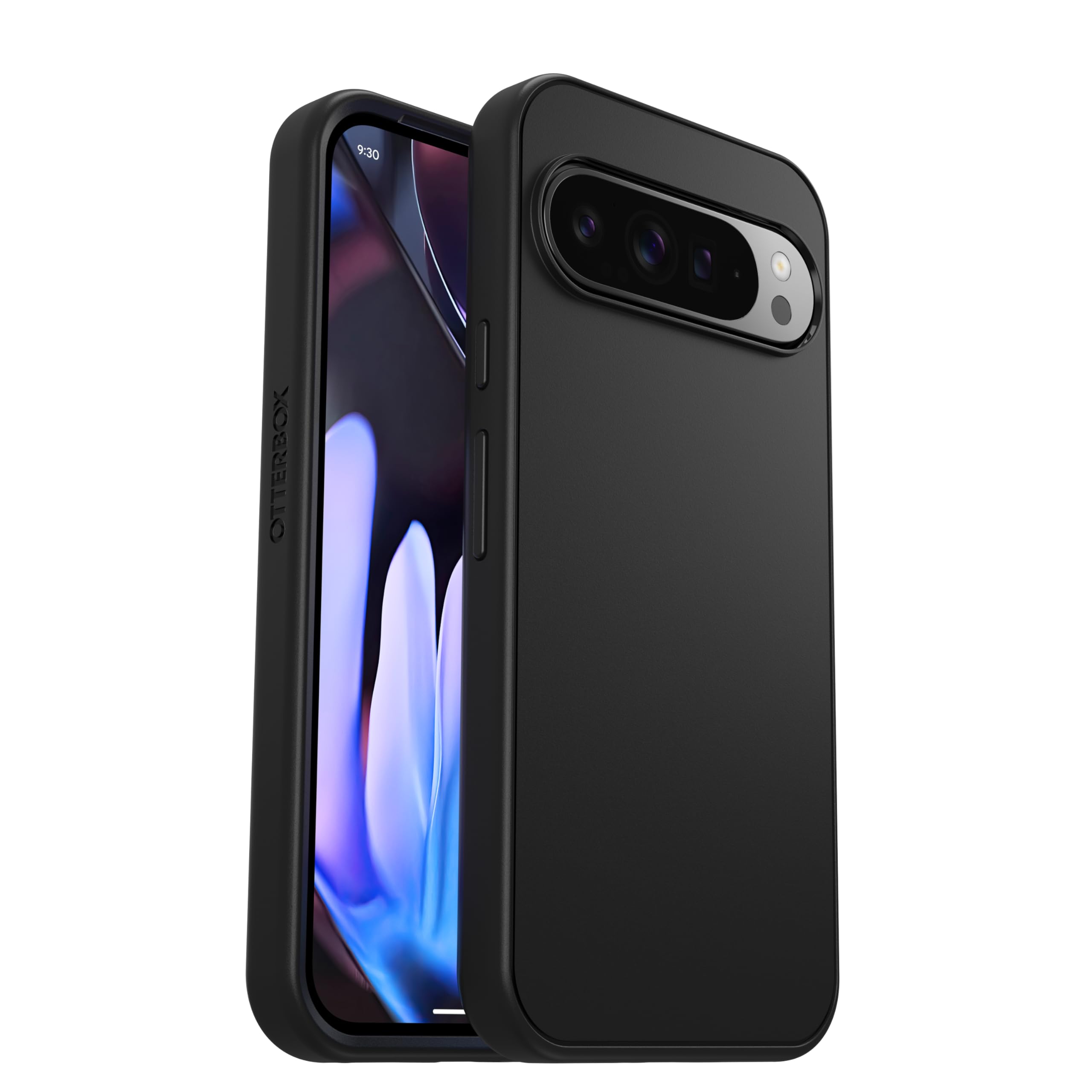 OtterBox Symmetry Case for Google Pixel 9 Pro XL, Shockproof, Drop proof, Protective Thin Case, 3x Tested to Military Standard, Black, Non-Retail Packaging