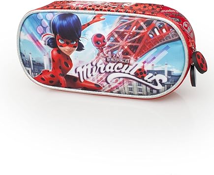 Miraculous Ladybug - Caja de Lápices, sin Llenar: Amazon.es: Equipaje