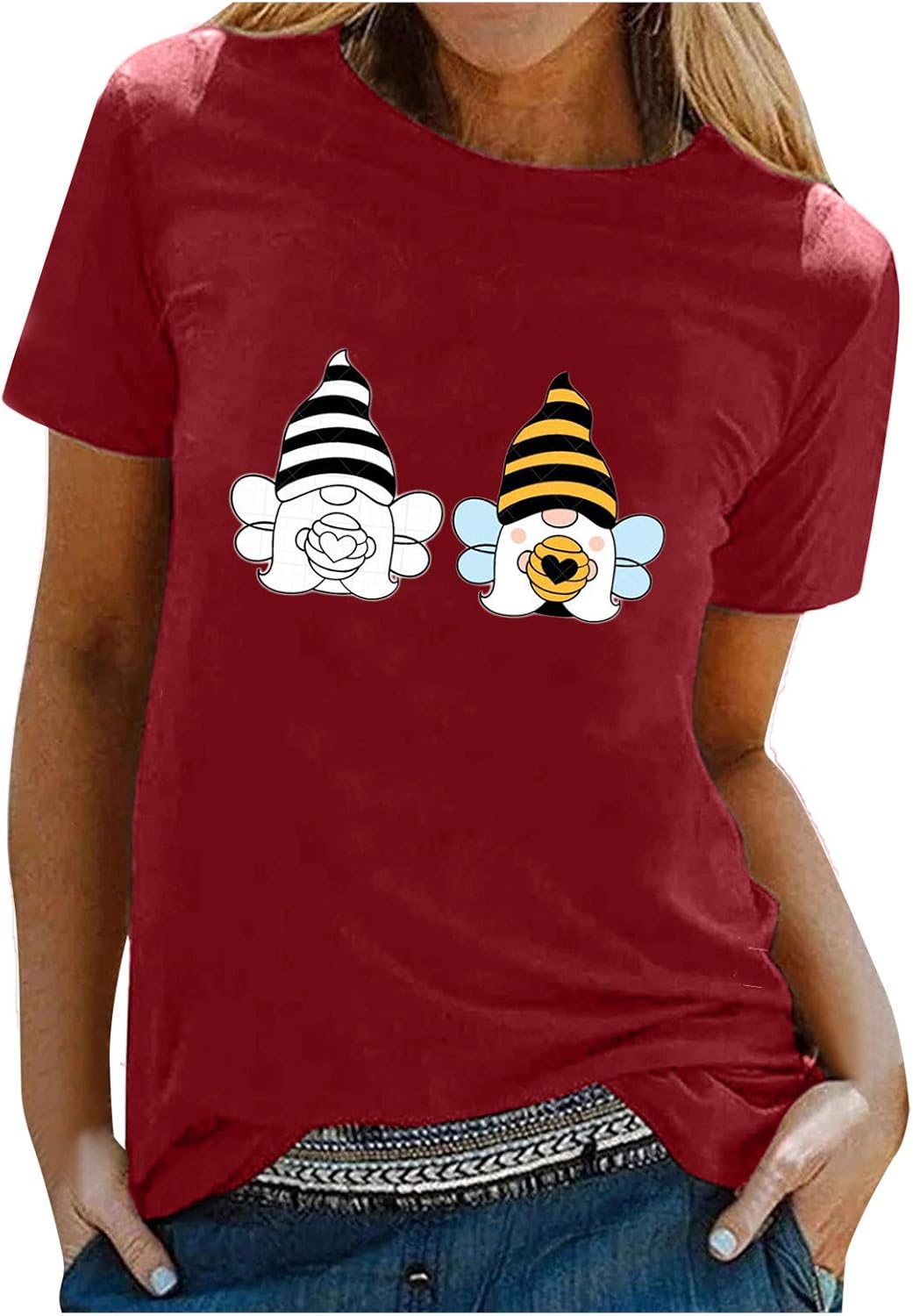 CVBNM Damen TopsSlogan TShirt Damenbedrucktes TShirtCoole Kleidung