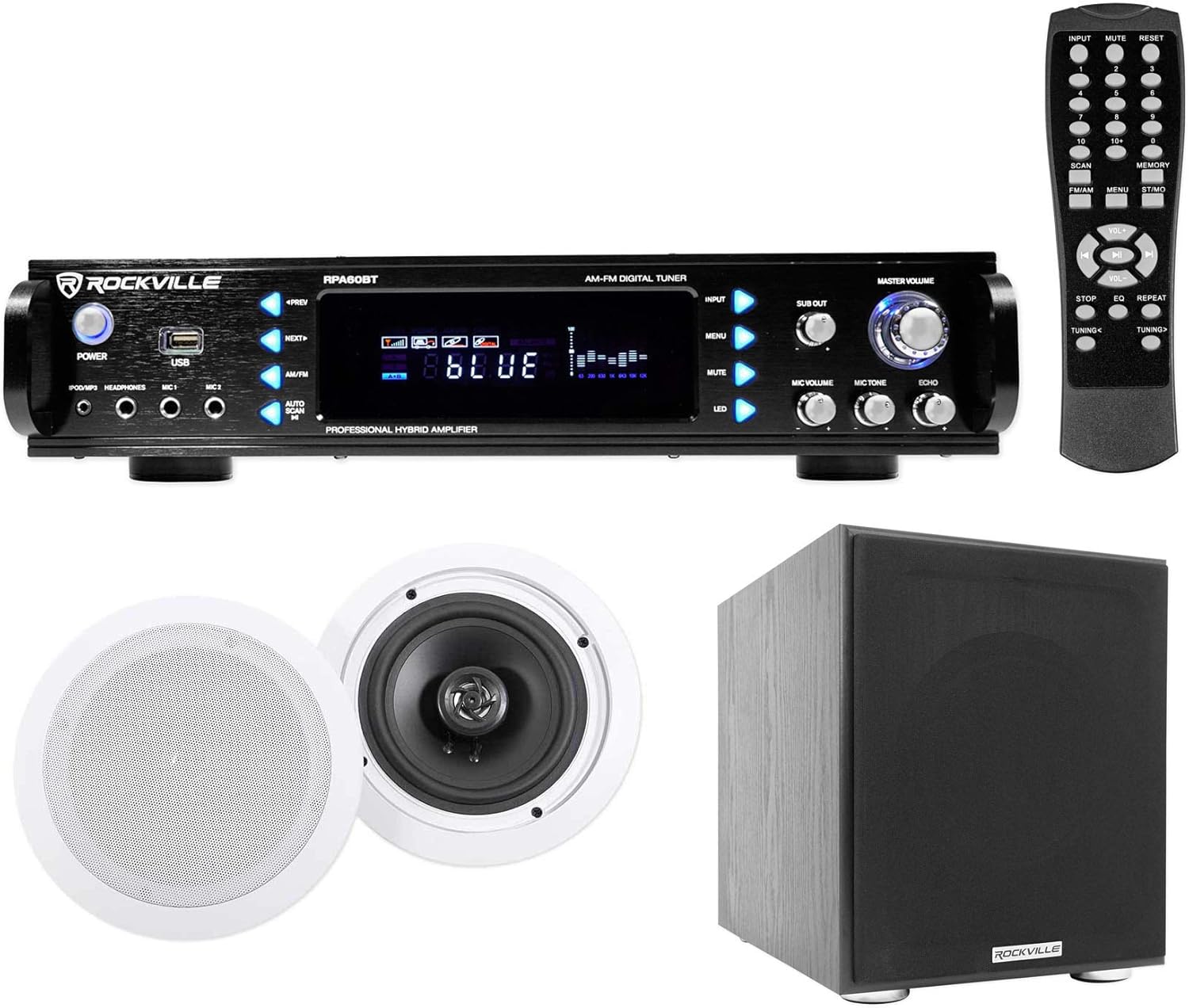 rockville home theater speakers
