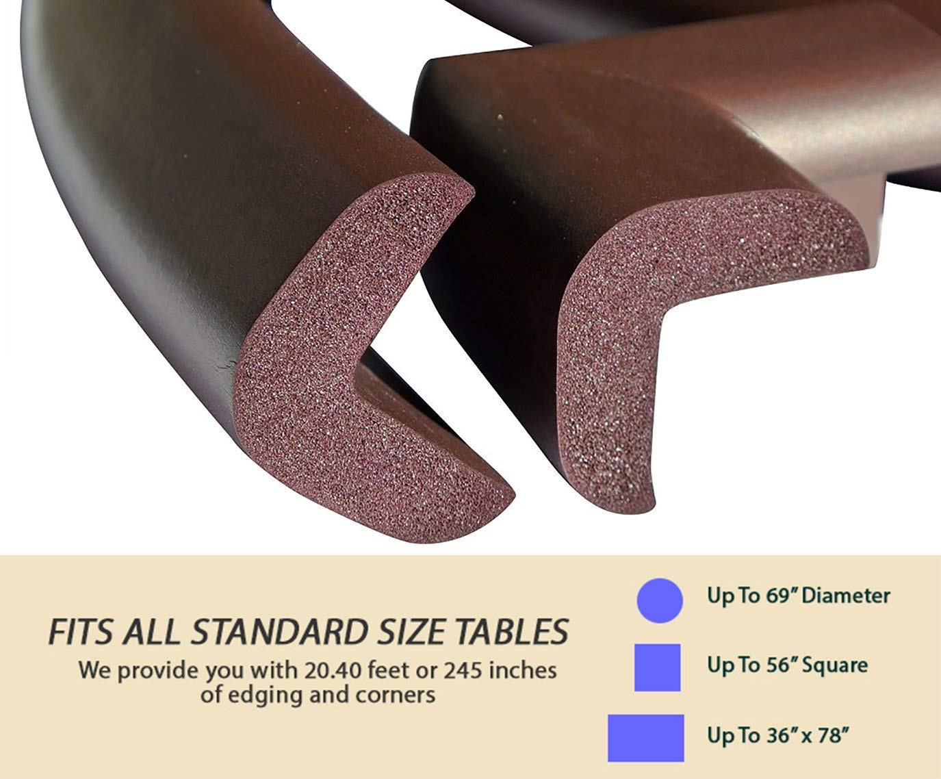 soft baby proofing corner guards