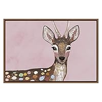 SIGNWIN Framed Canvas Wall Art Colorful Animals Abstract Traditional Multicolor Canvas Prints Home Artwork Decoration for Living Room,Bedroom - 16