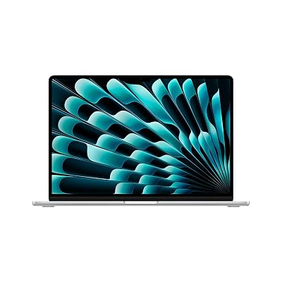 2023 Apple MacBook Air with Apple M2 Chip with 8-Core CPU/10-Core GPU (15-inch, 8GB RAM, 256GB SSD Storage) (QWERTY English) Silver (Renewed)