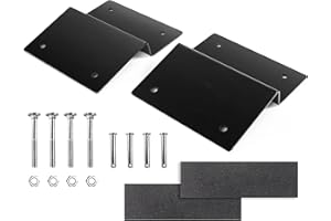 MAXXHAUL 50872 Steel Ramp Top Kit - Quickly Create Your Own Ramps with 2"x8" Planks to Safely Load ATV Motorcycle and Lawn Equipment On and Off Your Vehicle